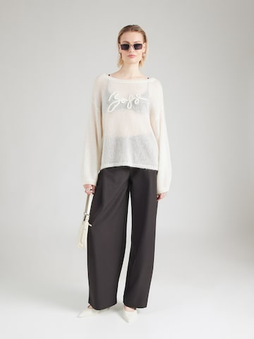 Pull-over 'C_Farazena' BOSS en blanc