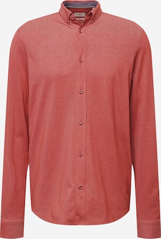 TOM TAILOR Overhemd in Rood: voorkant