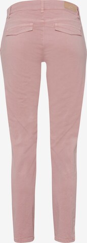 MORE & MORE Slim fit Chino Pants in Pink