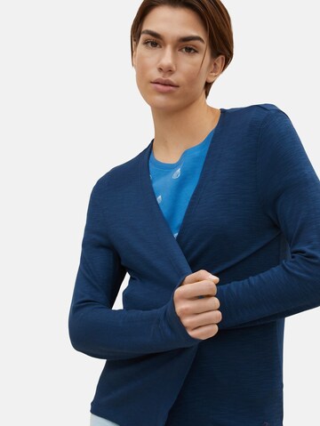 TOM TAILOR Knit Cardigan in Blue