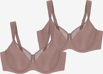 TRIUMPH Minimizer-BH ' True Shape Sensation ' in Braun: Vorderseite