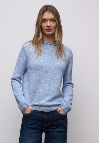 STREET ONE Sweater in Blue: front