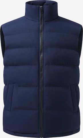 ALLTHEMEN Vest 'Wärmetrage' in Blue: front