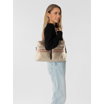 Borsa a spalla di Picard in beige: frontale