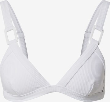 Hunkemöller Triangle Bikini Top 'Lana' in White: front