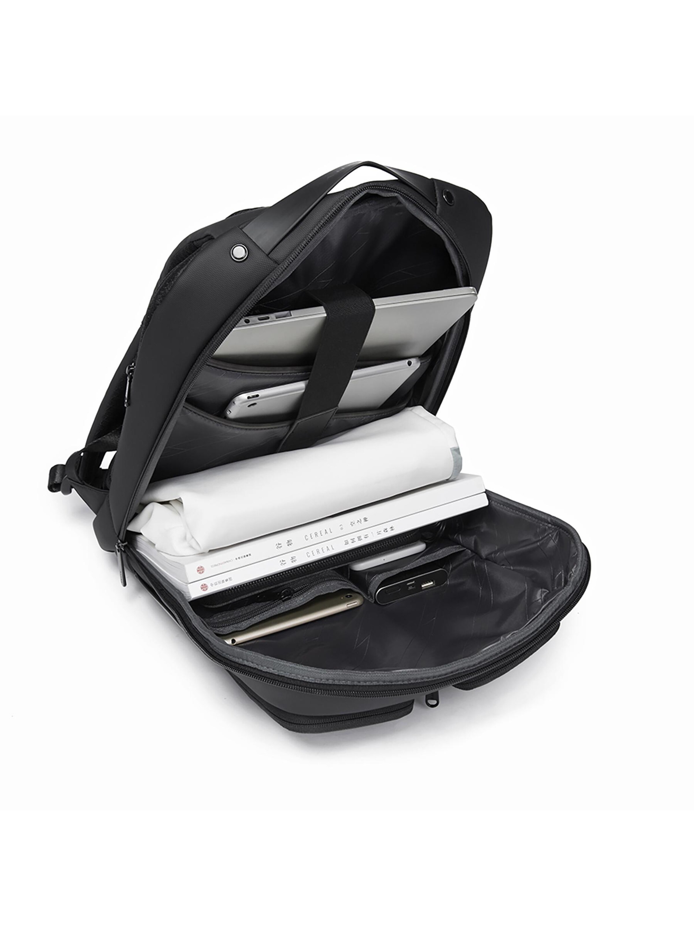 Arrivly Backpack 'Allrounder I Pro' in Black