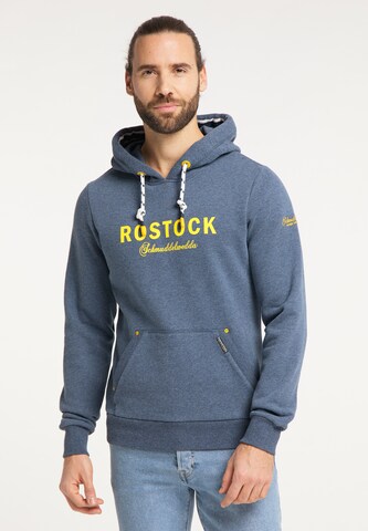 Sweat-shirt 'Rostock' Schmuddelwedda en bleu : devant