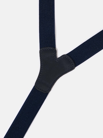 bugatti Suspenders '6797' in Blue: front
