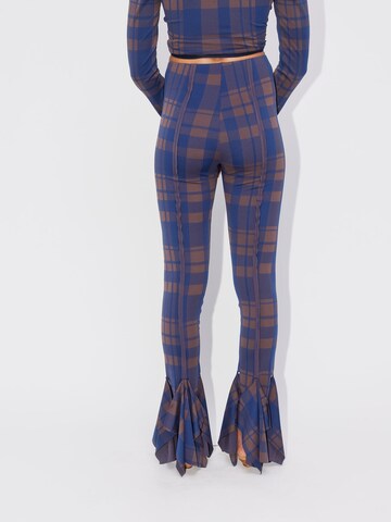 ABOUT YOU REBIRTH STUDIOS Flared Pants 'Arwen' in Blue