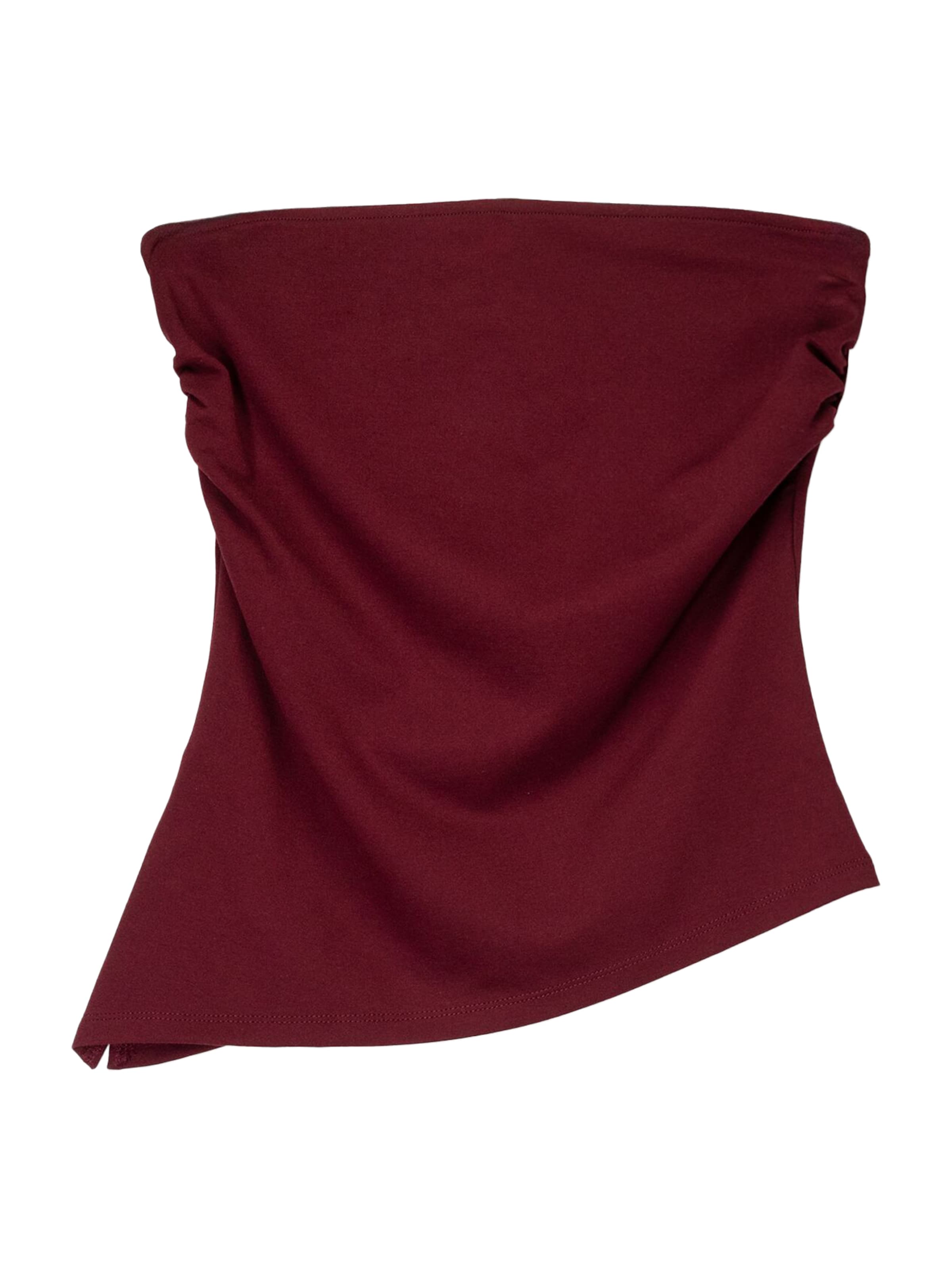Bershka Top in Wine red, Item view