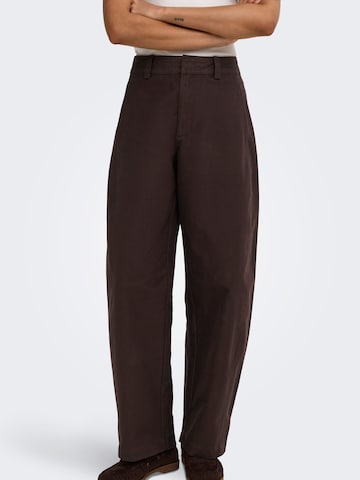 Barrel Pantalon 'ONLClair' ONLY en marron