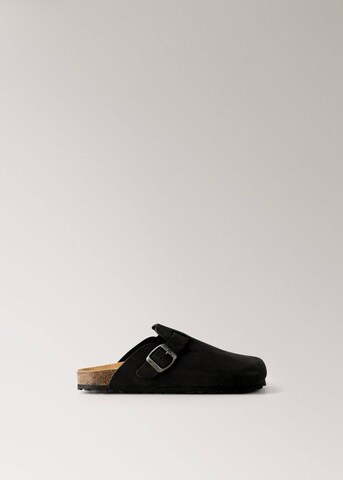 MANGO Clogs 'Pim' in Black