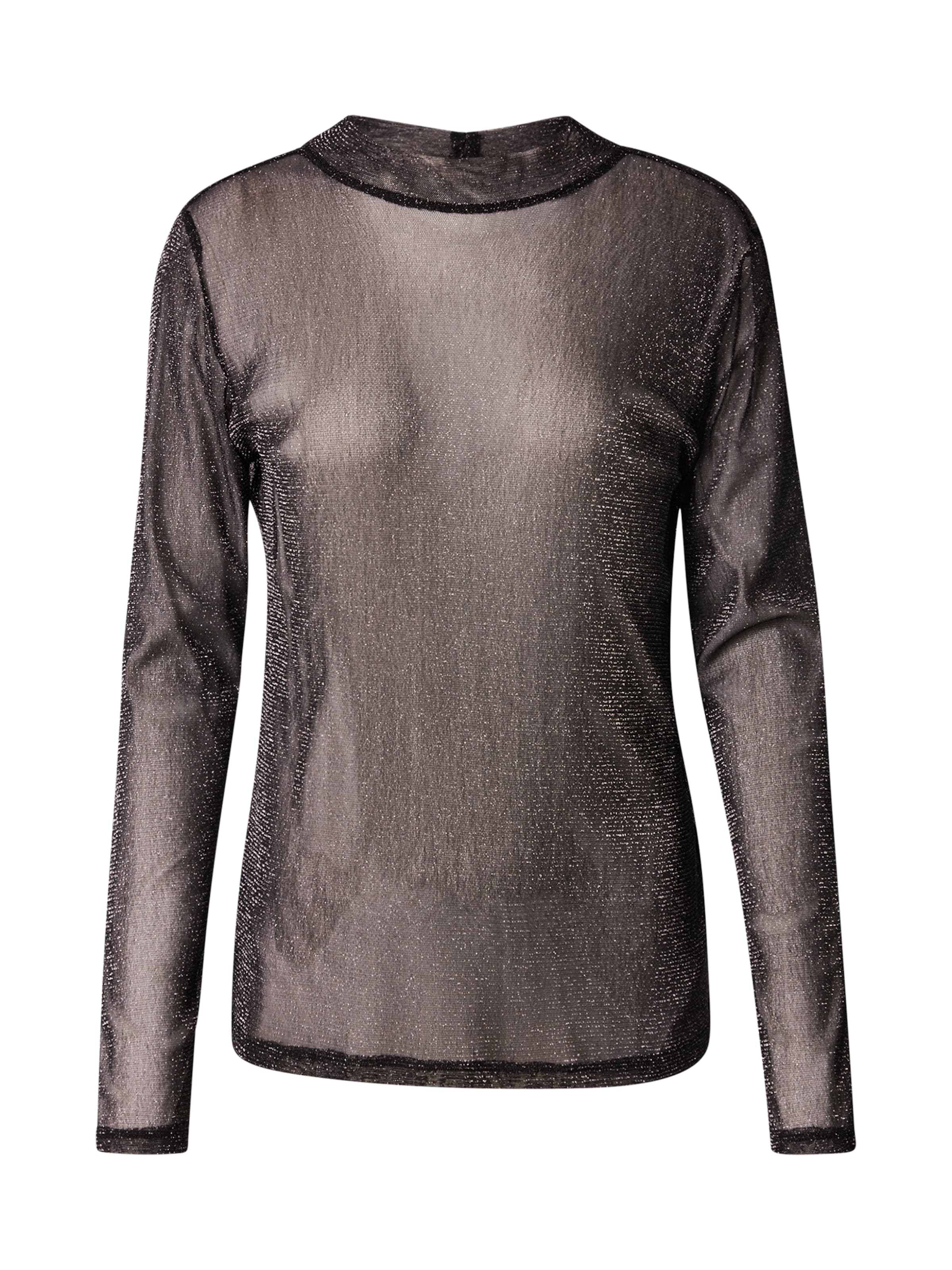 SAINT TROPEZ Shirt 'Delila' in Zwart: voorkant