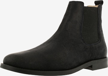Basics from Amsterdam Chelsea Boots ' JAN B AMS S ' in Blue: front