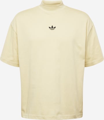 ADIDAS ORIGINALS Shirt in Yellow: front