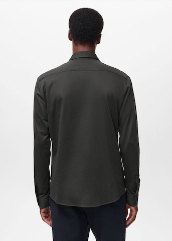 MANGO MAN Regular fit Button Up Shirt 'Adana' in Green