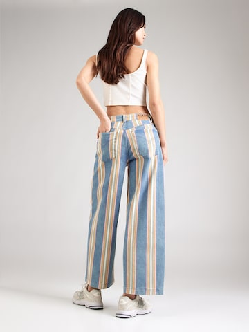 Blutsgeschwister Wide leg Broek 'Lene Lou Marquee' in Blauw