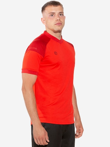 Stark Soul - Camisa funcionais 'Pulse' em vermelho: frente