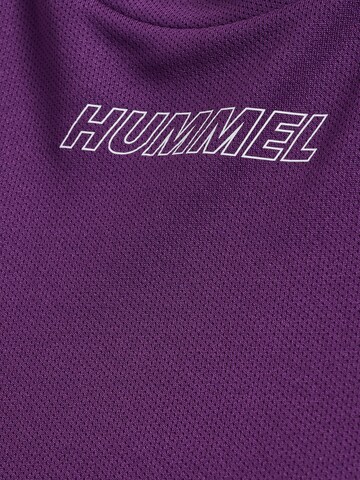 Hummel Funktionsbluse 'TE TOLA' i lilla