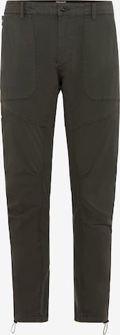 CAMEL ACTIVE Tapered Chino Pants in Green: front