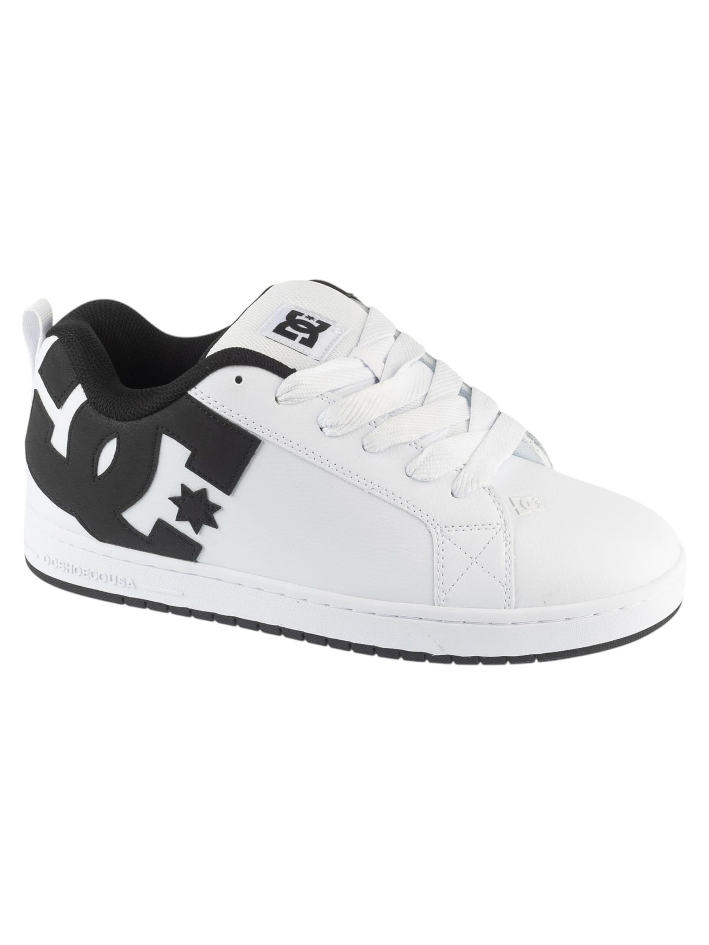 DC Shoes Sneakers 'Court Graffik' in White: front