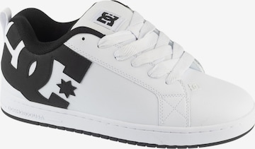 DC Shoes Sneakers 'Court Graffik' in White: front