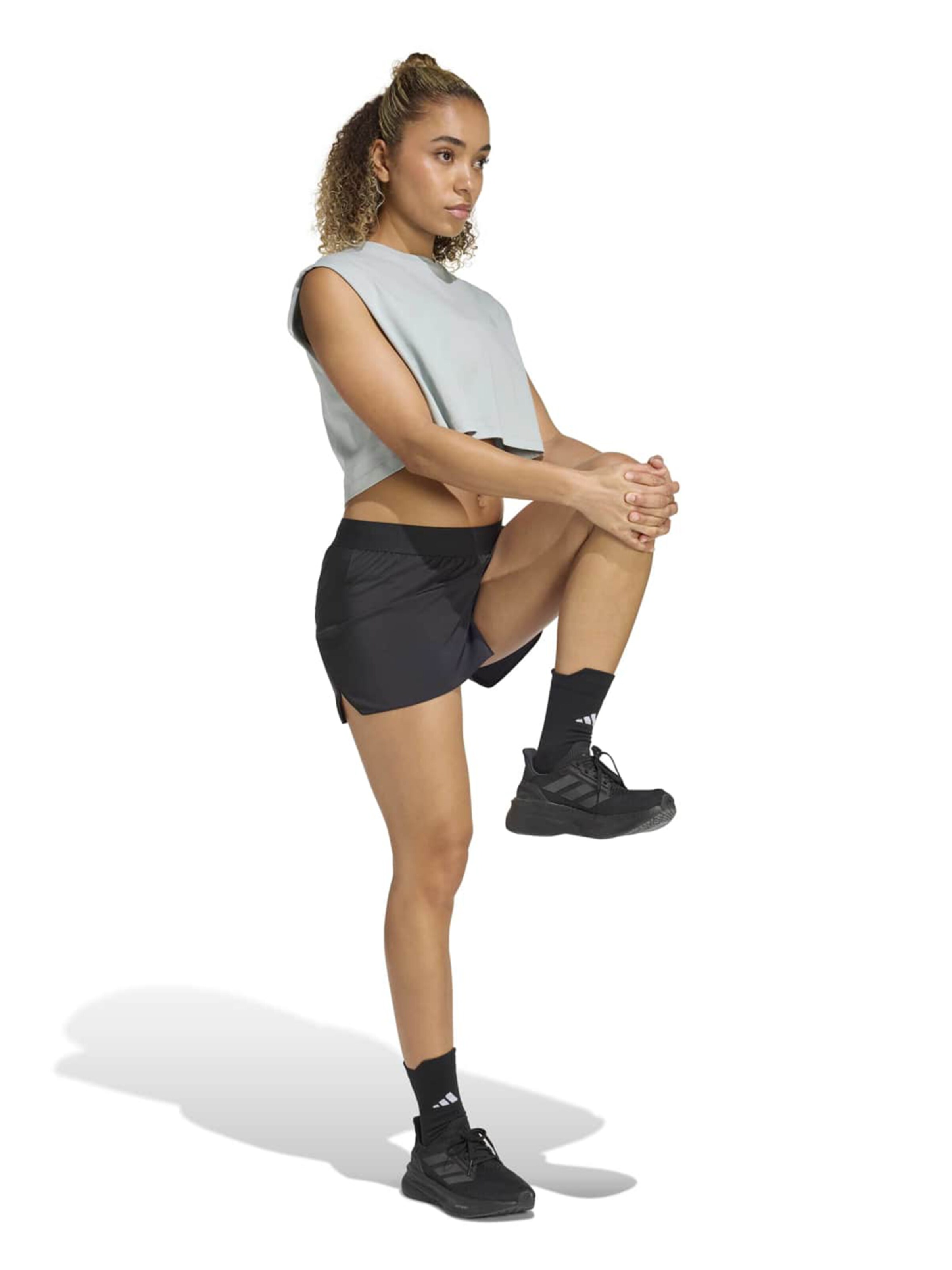 ADIDAS PERFORMANCE - Regular Calças de desporto 'Ess' em preto