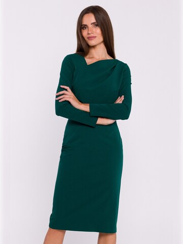 Stylove Jurk in Groen: voorkant