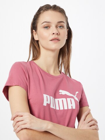 PUMA Λειτουργικό μπλουζάκι 'Essential' σε λιλά