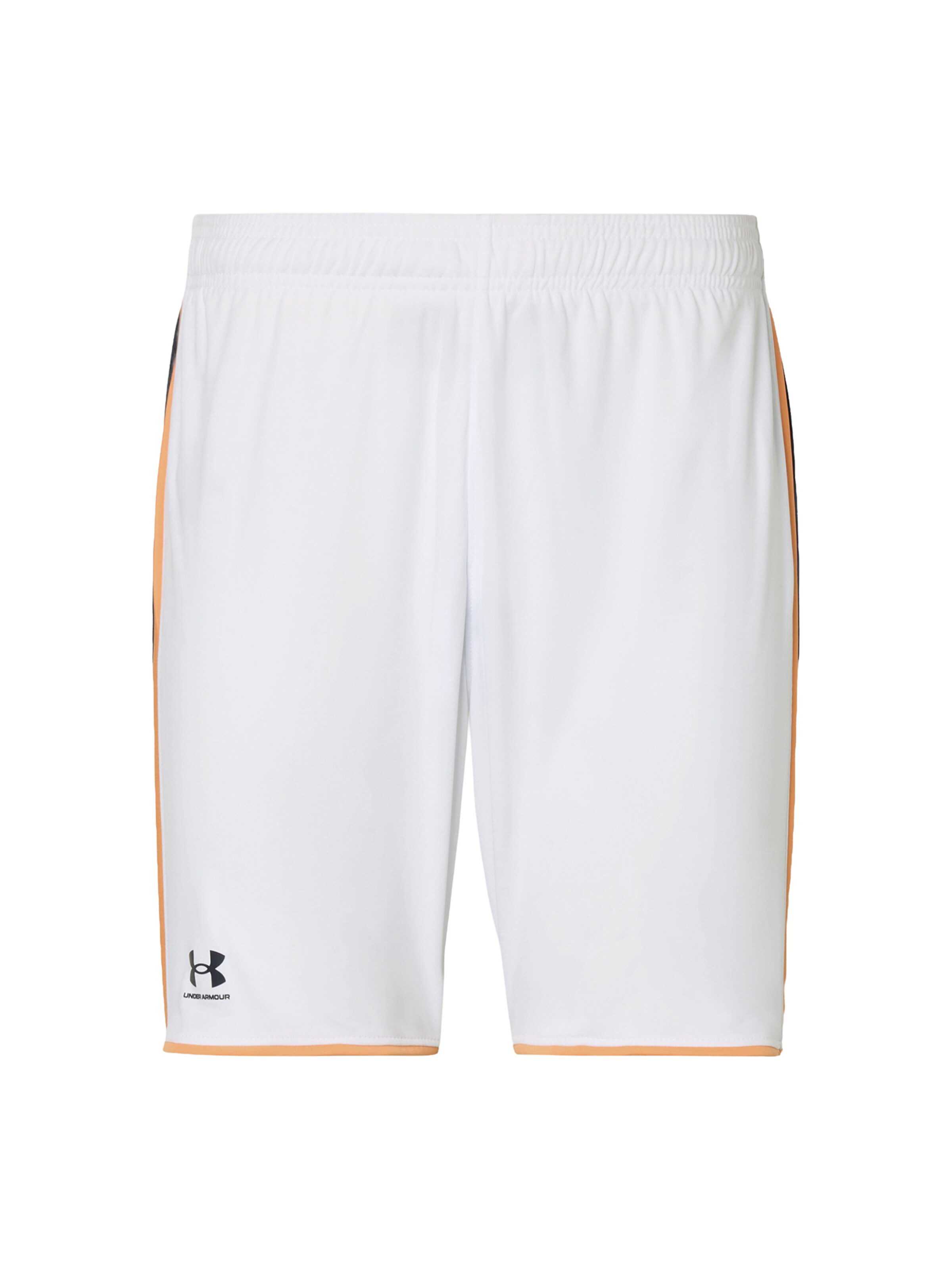 UNDER ARMOUR Sportshorts 'Challenger' in nachtblau / orange / weiß, Produktansicht