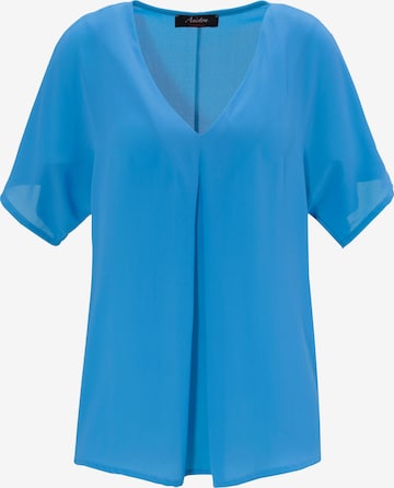 Aniston CASUAL Blouse in Blue: front