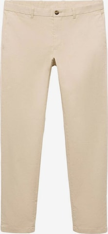 MANGO MAN Chinohose 'Barna' in Beige: Vorderseite