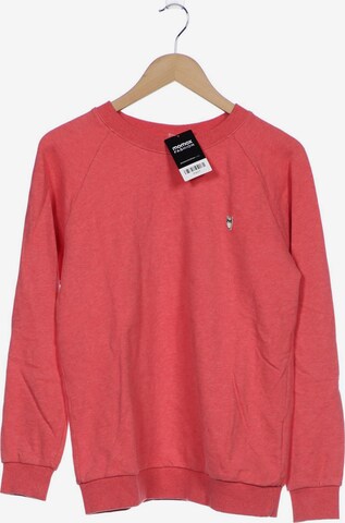 KnowledgeCotton Apparel Sweatshirt & Zip-Up Hoodie in S in Red: front