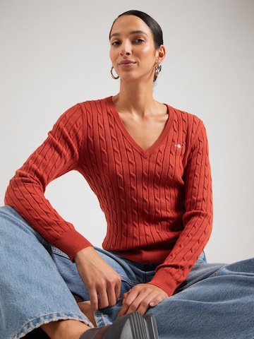Pullover di GANT in rosso: frontale