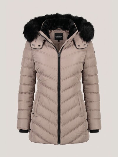 KOROSHI Veste d’hiver en L en beige, Vue avec produit