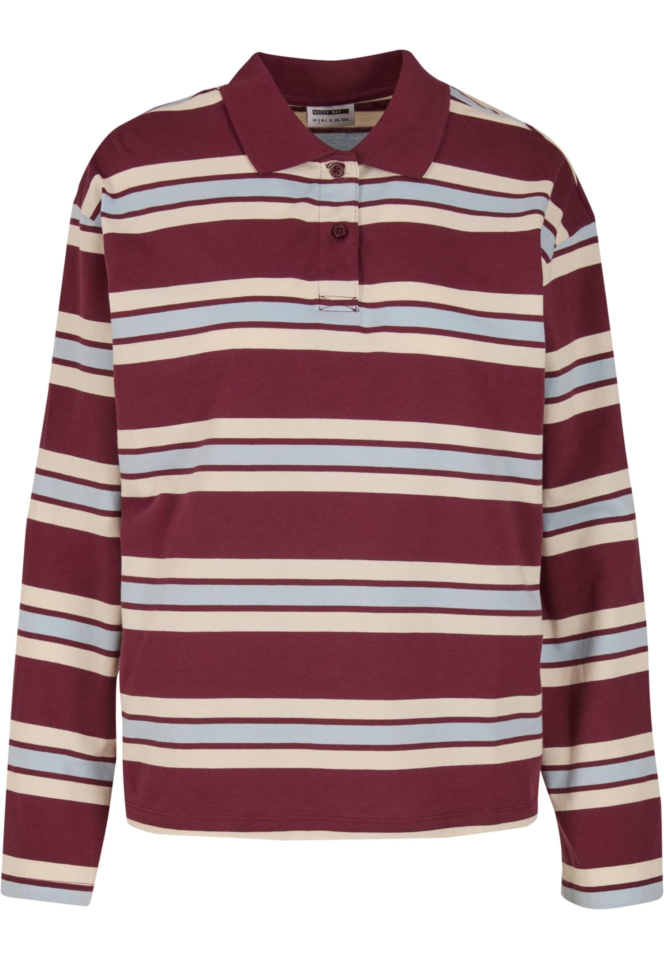 Noisy may Shirt 'Aura' in Rood: voorkant