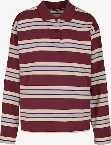 T-shirt 'Aura' Noisy may en rouge : devant