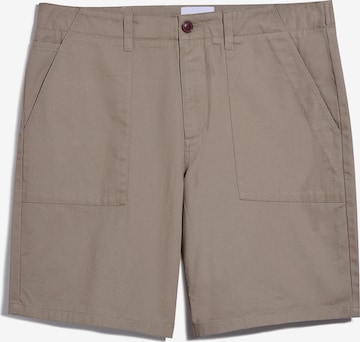 FARAH Regular Broek 'Sepel' in Beige: voorkant