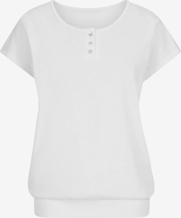 heine Тениска '  LINEA TESINI  ' в бяло: отпред