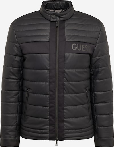 Demisezoninė striukė iš GUESS, spalva – juoda / margai juoda, Prekių apžvalga