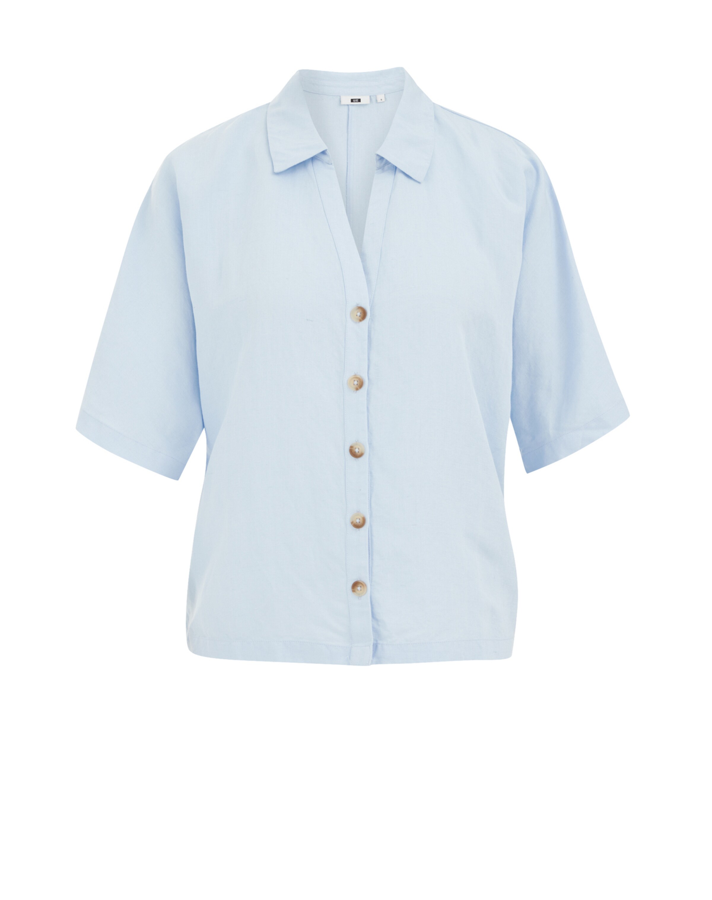 Chemisier WE Fashion en bleu : devant