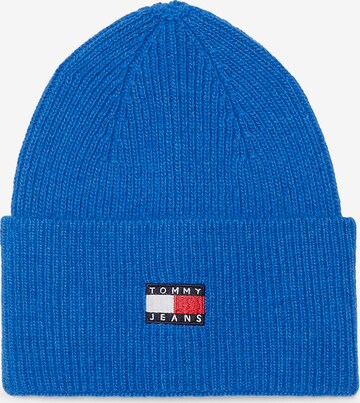 Tommy Jeans Beanie 'HERITAGE' in Blue: front
