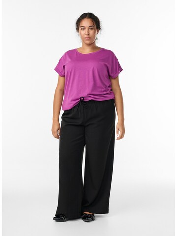 Zizzi Футболка 'Katja' в Лиловый