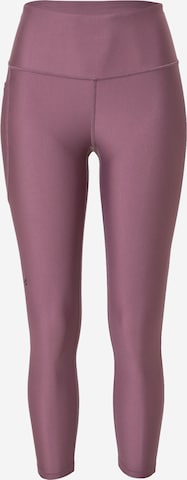 Pantalon de sport UNDER ARMOUR en violet : devant