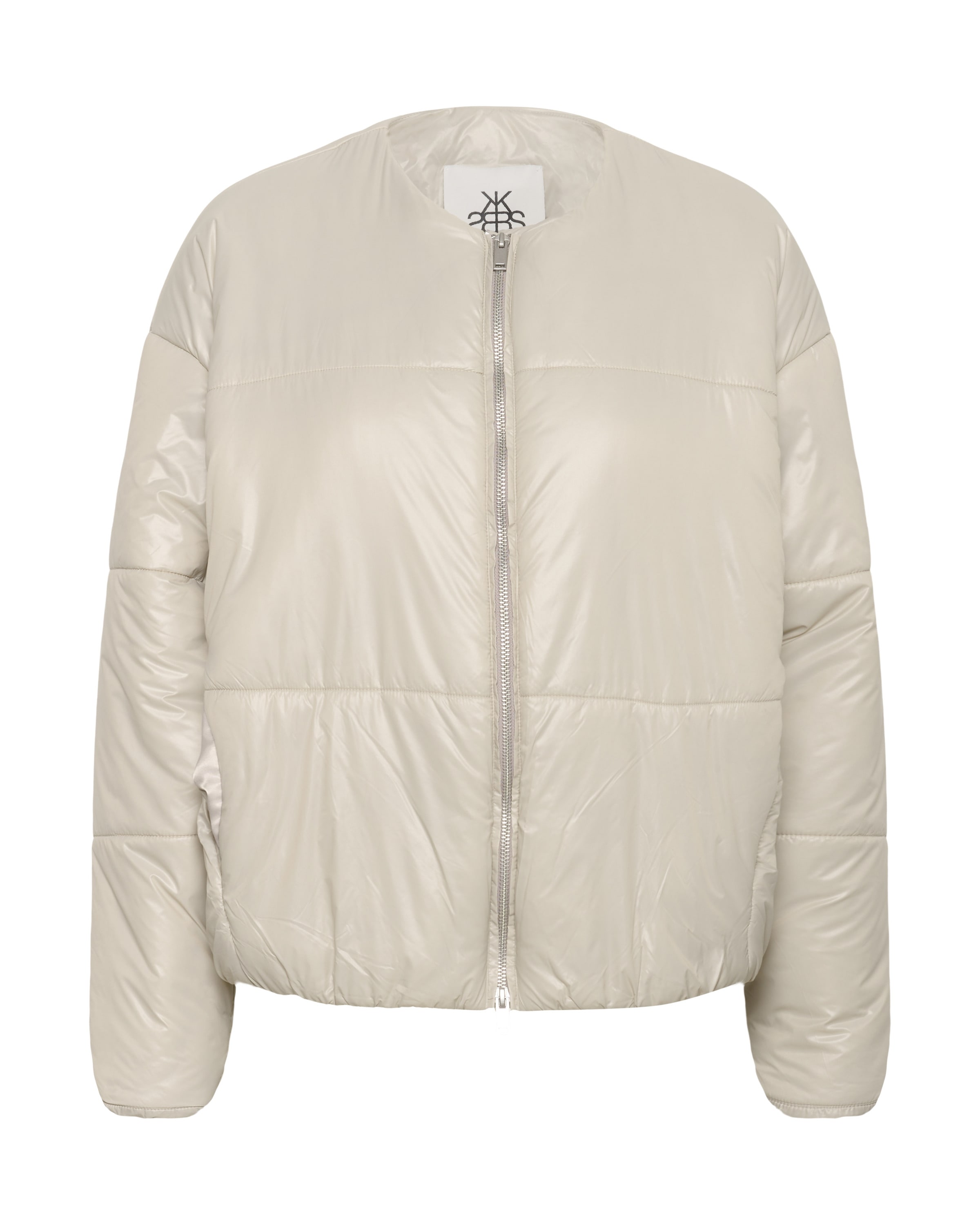 KAREN BY SIMONSEN Between-season jacket 'KBDemi' in White: front