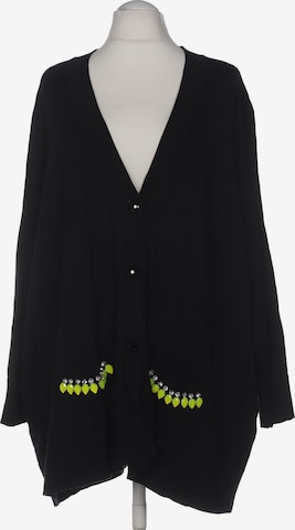 Ulla Popken Sweater & Cardigan in 9XL in Black: front