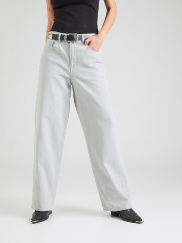 TOPSHOP - Pierna ancha Vaquero en azul: frente