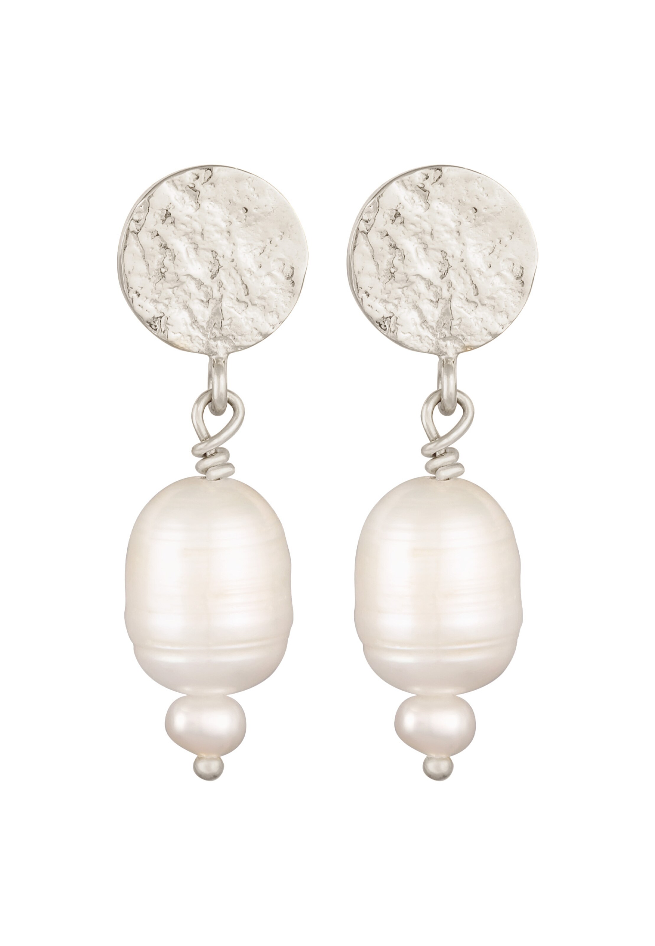 ELLI PREMIUM Oorbellen in Zilver: voorkant