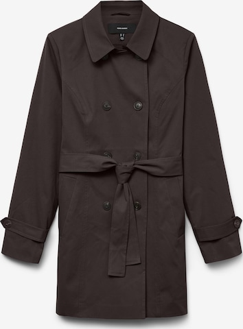 VERO MODA - Abrigo de entretiempo 'VMChelsea' en marrón: frente