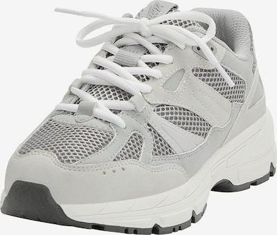 Sneaker bassa Pull&Bear di colore grigio / grigio chiaro, Visualizzazione prodotti